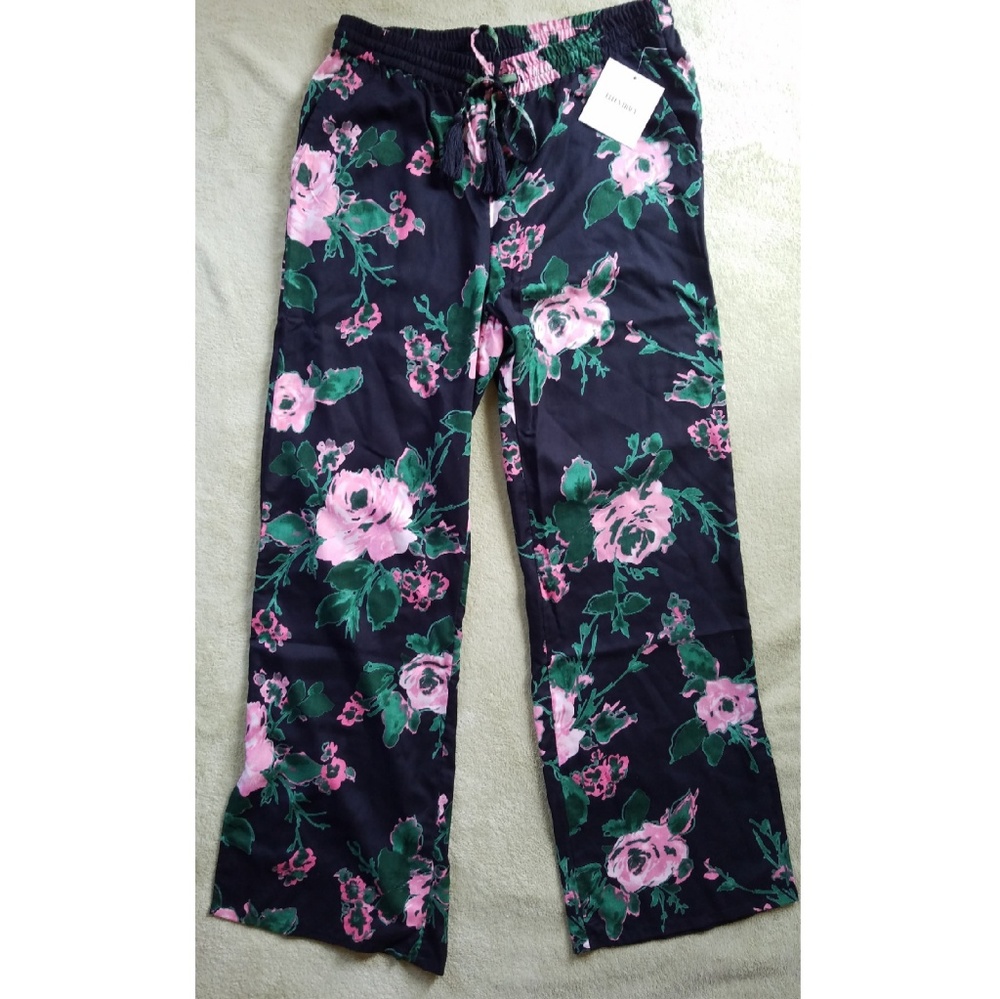 Ellen Tracy floral print pants